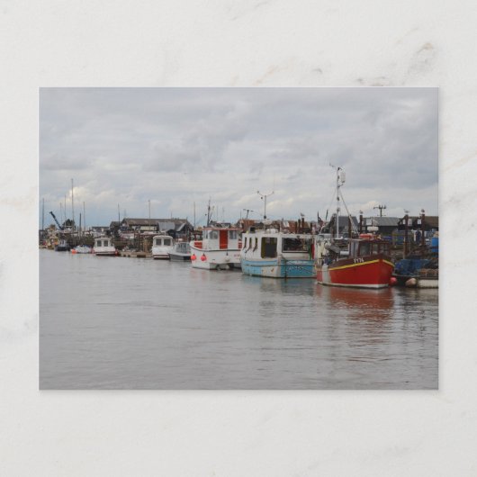 Boats aan de Southwold Briefkaart (Voorkant)