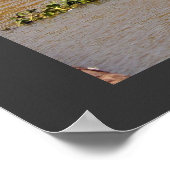 Boats aan de Zwarte rivier Poster (Hoek)