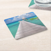 Boats aan een steiger in het onderzetter van de St (Schuin)