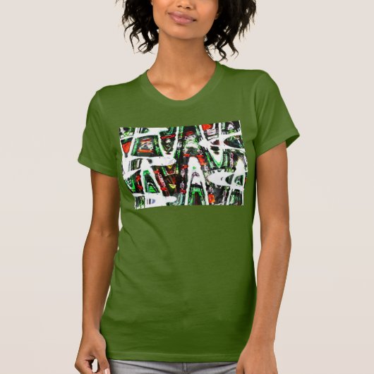 Boats and Sharks’ Women's Art Top (Voorkant)