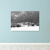 Boats at Konigssee, c.1910 Canvas Afdruk (Insitu (Houten vloer))