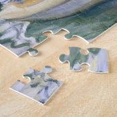 Boats at Rest Petit-Gennevilliers Monet Fine Art Legpuzzel (Zijkant)