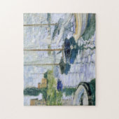 Boats at Rest Petit-Gennevilliers Monet Fine Art Legpuzzel (Verticaal)