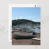 Boats at Teignmouth Devon UK Briefkaart (Voorkant / Achterkant)