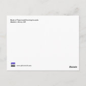 Boats at Teignmouth Devon UK Briefkaart (Achterkant)