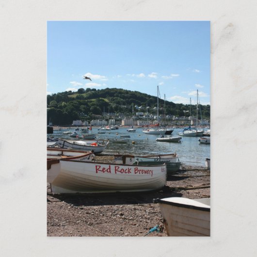 Boats at Teignmouth Devon UK Briefkaart (Voorkant)