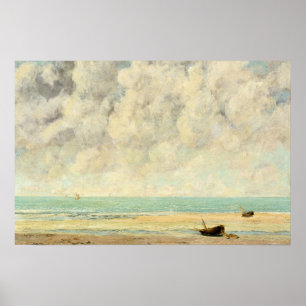 Boats Beach Seascape  kunst Poster
