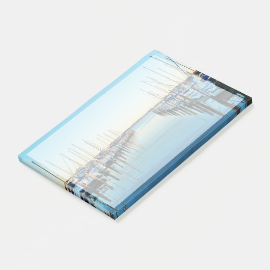 Boats bij de Marina door Shirley Taylor Post-it® Notes (Schuin)