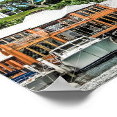 Boats bij Hamilton, Bermuda Poster (Hoek)