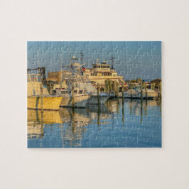 Boats bij Hatteras Island North Carolina Legpuzzel