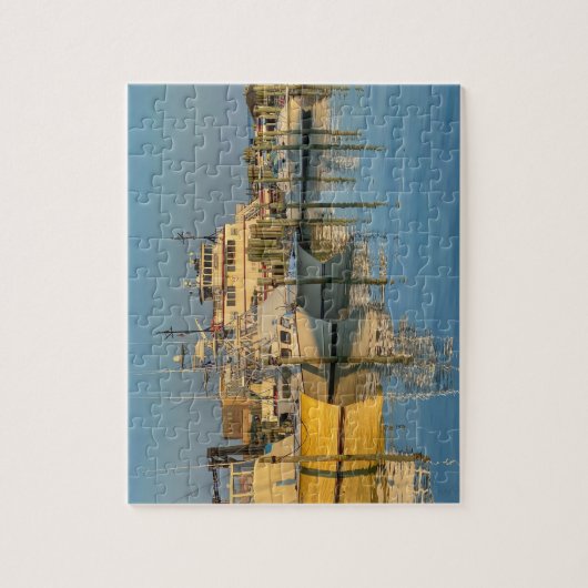 Boats bij Hatteras Island North Carolina Legpuzzel (Verticaal)