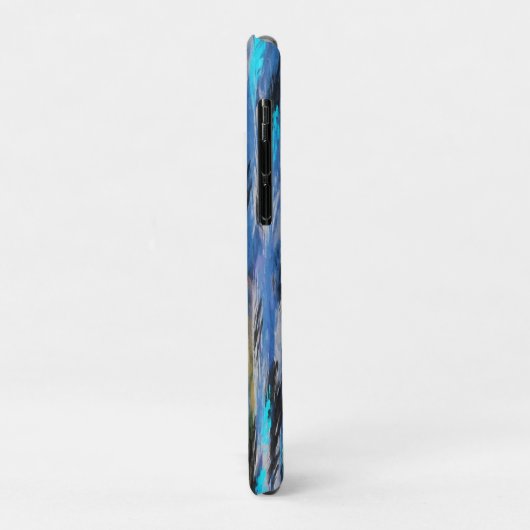 Boats bij zee fleece deken Case-Mate iPhone case (Achterkant/links)