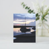 Boats Blakeney in de schemering Briefkaart (Staand voorkant)