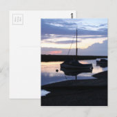 Boats Blakeney in de schemering Briefkaart (Voorkant / Achterkant)