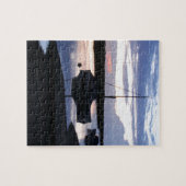 Boats Blakeney in de schemering Legpuzzel (Horizontaal)