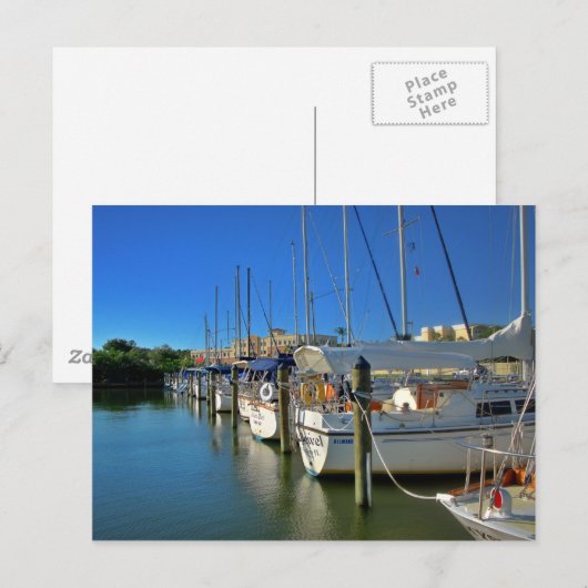 Boats Briefkaart (Voorkant / Achterkant)