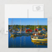 Boats Briefkaart (Voorkant / Achterkant)