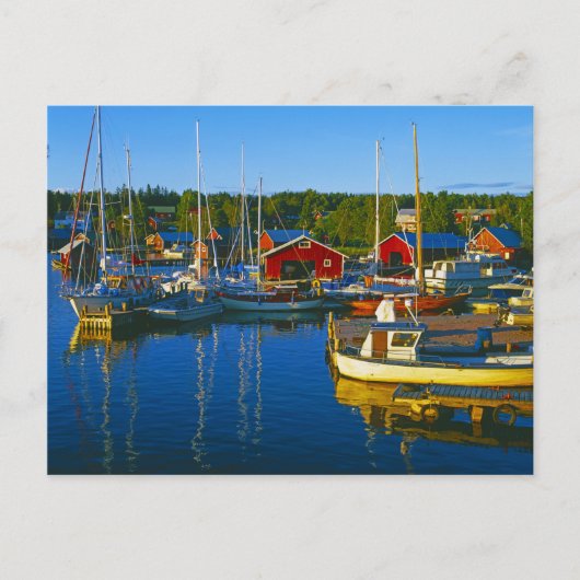 Boats Briefkaart (Voorkant)