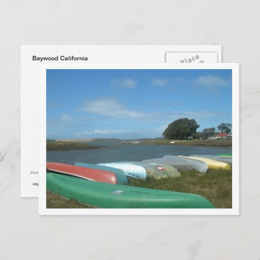 Boats Briefkaart (Voorkant / Achterkant)