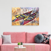 Boats Canvas Afdruk (Insitu (Woonkamer))