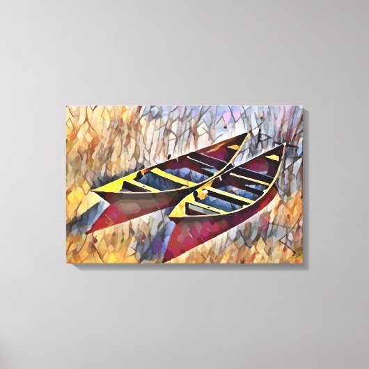 Boats Canvas Afdruk (Voorkant)