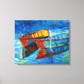 Boats Canvas Afdruk (Voorkant)