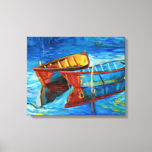Boats Canvas Afdruk (Voorkant)
