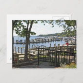 Boats Docked Briefkaart (Voorkant / Achterkant)