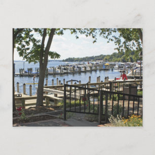 Boats Docked Briefkaart