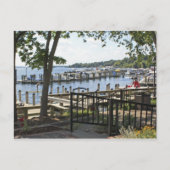 Boats Docked Briefkaart (Voorkant)