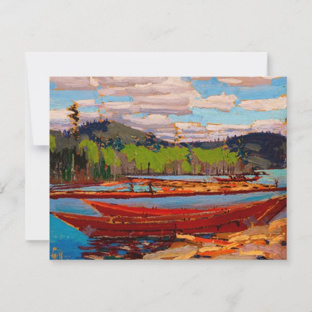 Boats door Tom Thomson (1916) (Voorkant)