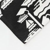 Boats en hoeren fleece deken (Hoek)