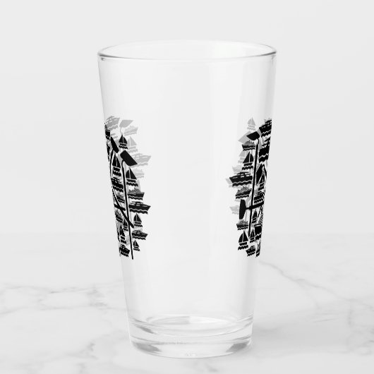 Boats en hoeren glas (Links)