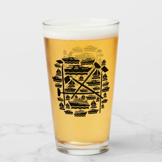 Boats en hoeren glas (Voorkant gevuld)