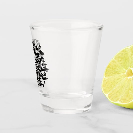 Boats en hoeren shot glas (Rechts)