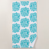 Boats en hoeren strandlaken (Voorkant)