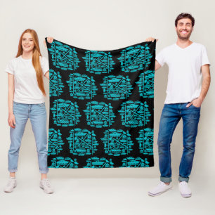 Boats & Hoes Fleece Blanket Deken