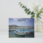 Boats in Béjaïa Algerije Briefkaart (Staand voorkant)