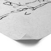 Boats in de haven bij Honfleur | Normandië, Frankr Poster (Hoek)