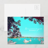 Boats in de haven Drummoyne Sydney Briefkaart (Voorkant / Achterkant)