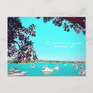 Boats in de haven Drummoyne Sydney Briefkaart