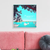 Boats in de haven Drummoyne Sydney Canvas Afdruk (Insitu (Woonkamer))