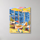Boats in de haven van Collioure | Andre Derain | Canvas Afdruk (Voorkant)