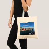 Boats in de haven van Gloucester Tote Bag (Voorkant (product))