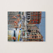 Boats in de haven van Nice in Frankrijk Legpuzzel (Horizontaal)