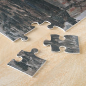 Boats in een Harbour Monet Fine Art Legpuzzel (Zijkant)