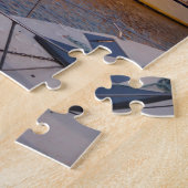 Boats in een jachthaven legpuzzel (Zijkant)