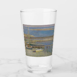 Boats in een landingsbaan (landschap New England) Glas