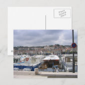 Boats in het Briefkaart Marseille (Voorkant / Achterkant)