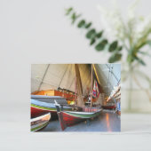 Boats in het "Fram museum" Oslo Briefkaart (Staand voorkant)